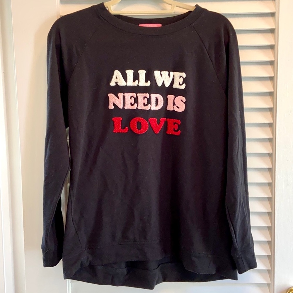 EUC Isaac Mizrahi All We Need Is Love Sweater M